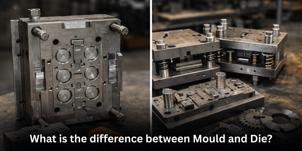 What is the difference between Mould and Die?