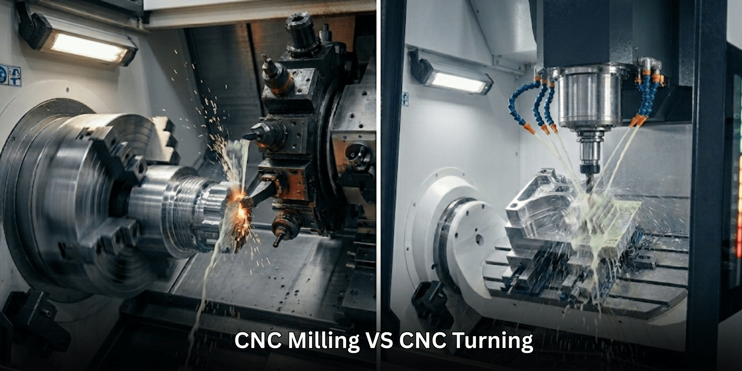 CNC millling VS CNC Turning