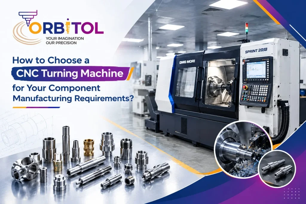 How to Choose a CNC Turning Machine for Your Component Manufacturing Requirements?