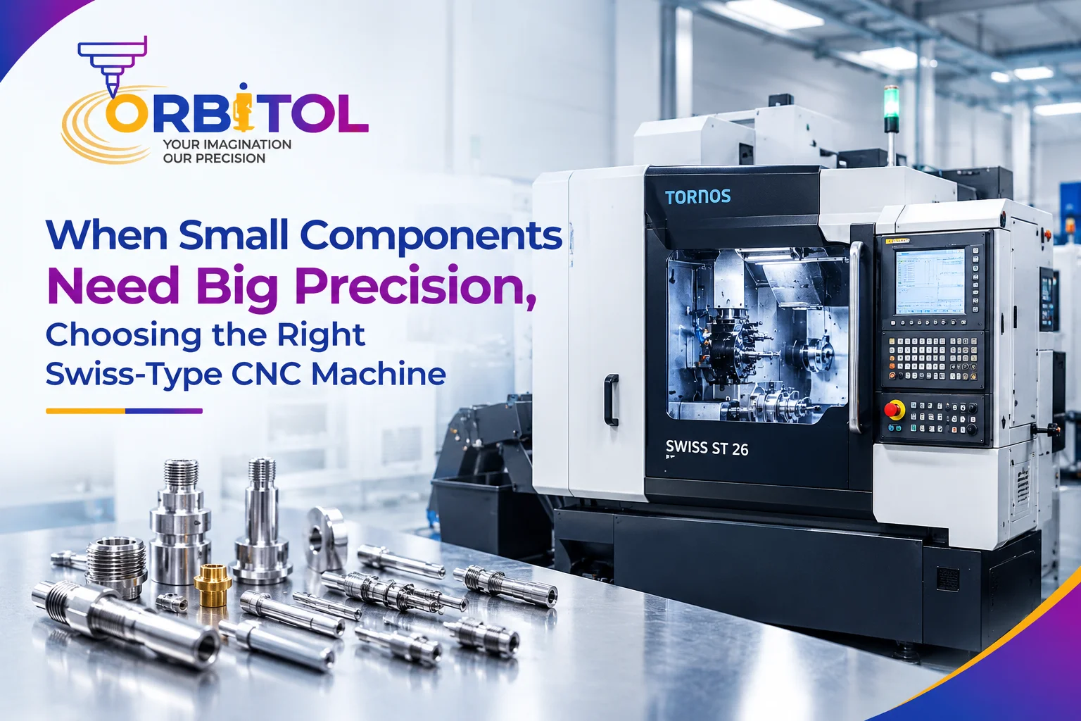 Swiss-Type CNC Machine