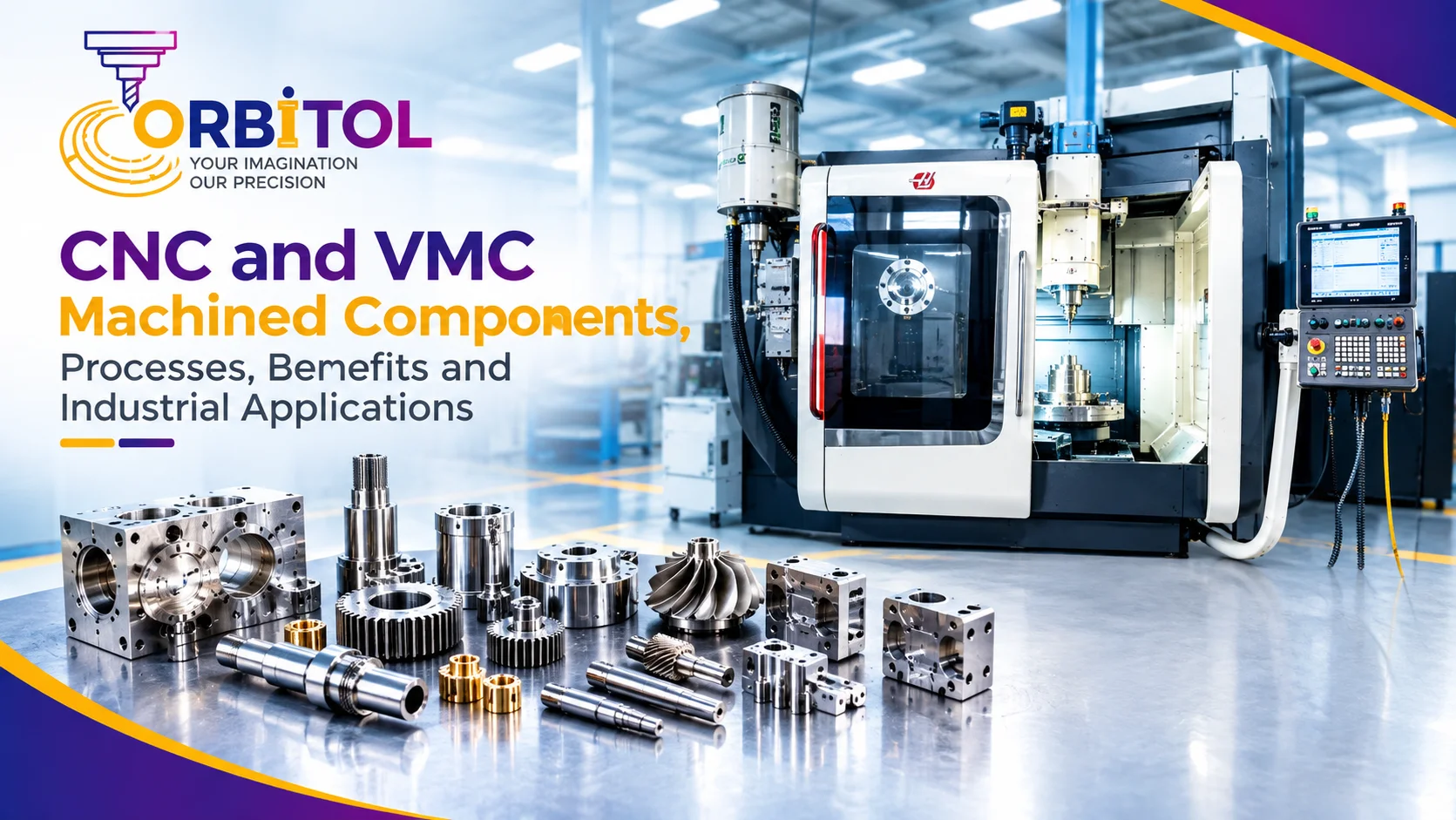 CNC and VMC Machined