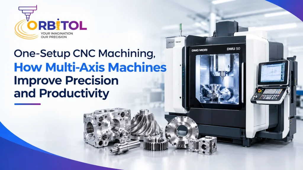 One-Setup CNC Machining, How Multi-Axis Machines Improve Precision and Productivity
