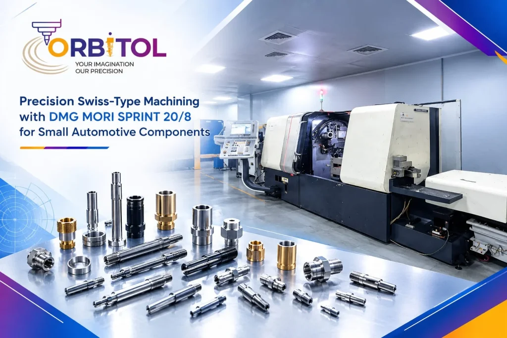 Precision Swiss-Type Machining with DMG MORI SPRINT 20/8 for Small Automotive Components