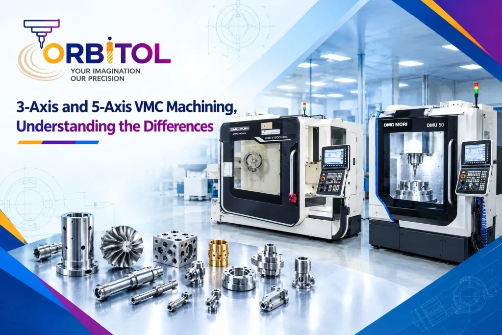3-Axis and 5-Axis VMC Machining, Understanding the Differences